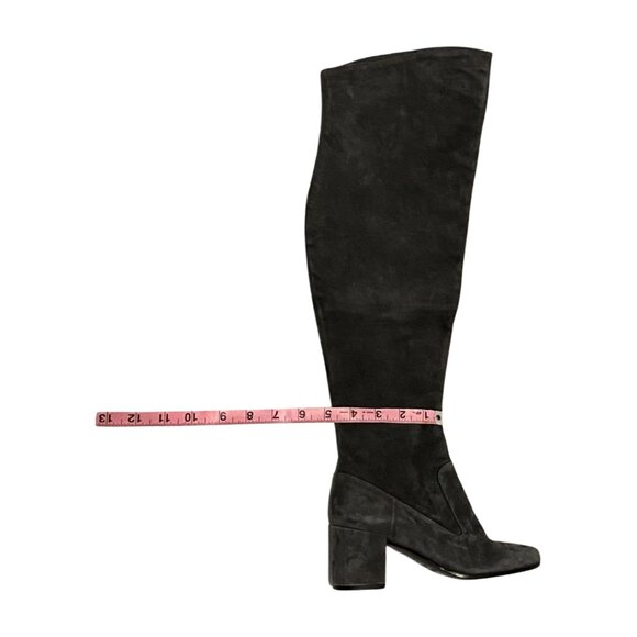 Vince grey suede, Knee high boots, Dark gray, Size 6M - Picture 10 of 10